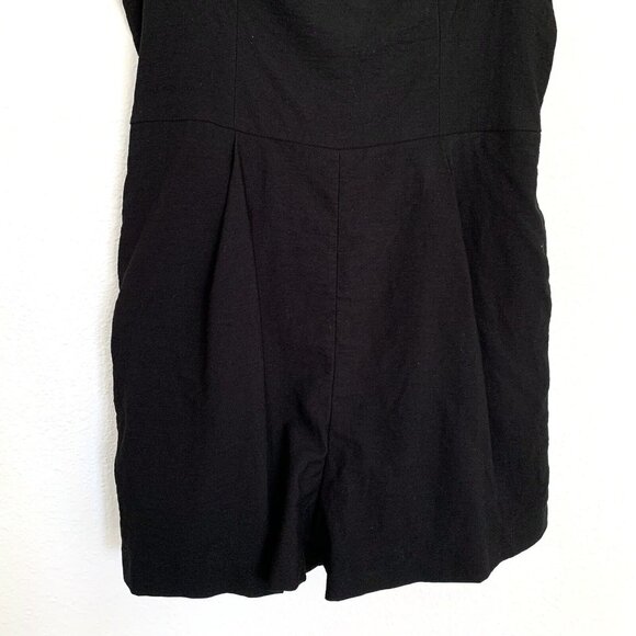Finders Keepers Romper Here We Go Black Sleeveless Playsuit - Picture 6 of 9